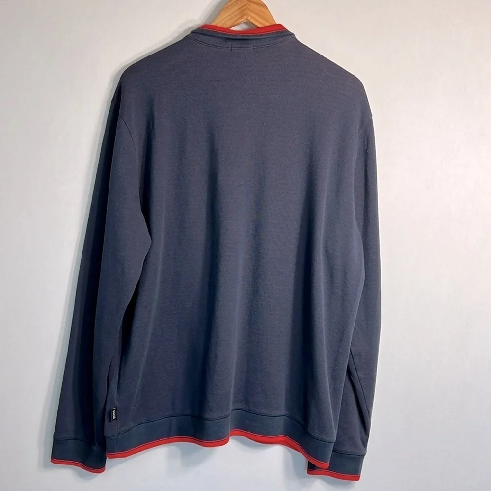 Hugo Boss Regular Fit Quarter Zip Pullover size XXL